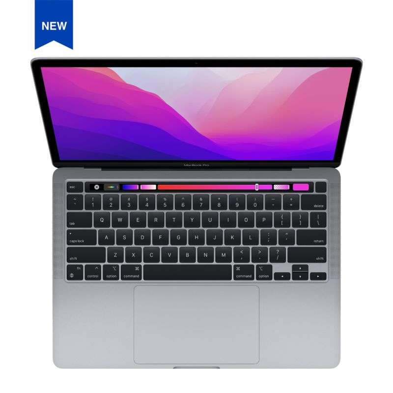 13-inch MacBook Pro: Apple M2 chip with 8-core CPU and 10-core GPU