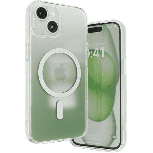 Vaku Luxos Glassy Clear back cover for iPhone 15 Plus