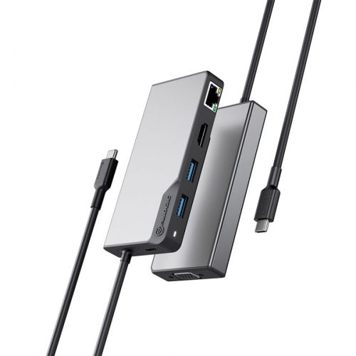 USB-C Fusion SWIFT Max  6 in 1-S.Grey