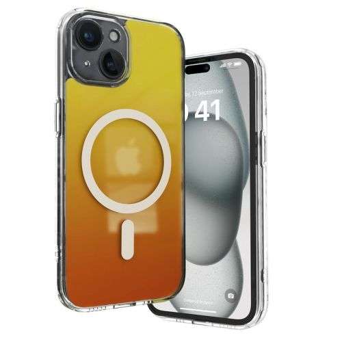 Vaku Luxos Infiniti MagPro with Camera Lens Protection case for iPhone 15