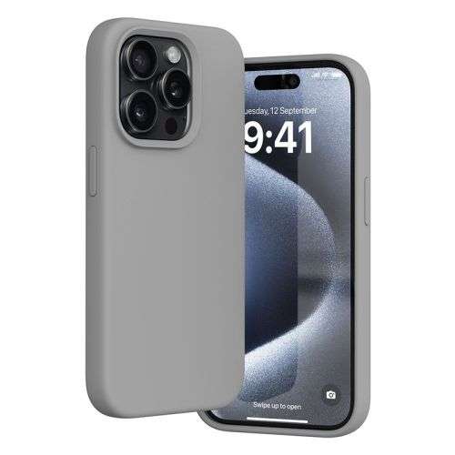 Vaku Luxos LIQUID SILICON MAGPRO case for iPhone 15 Pro Max