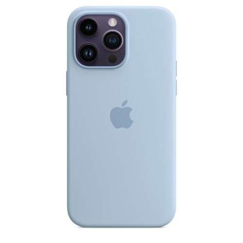 iPhone 14 Pro Silicone Case with MagSafe - Sky